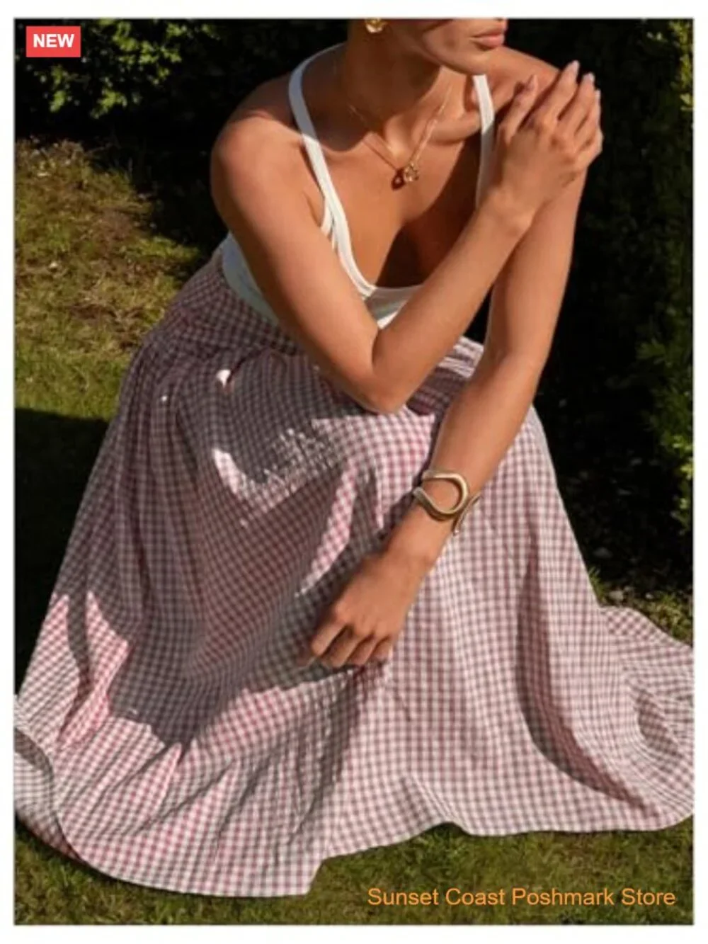 N/A plaid gingham